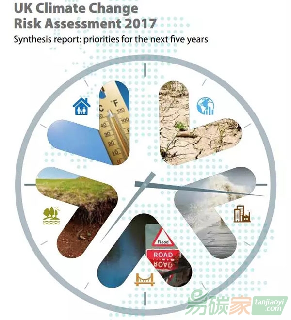 英國發(fā)布2017年氣候變化風險評估報告